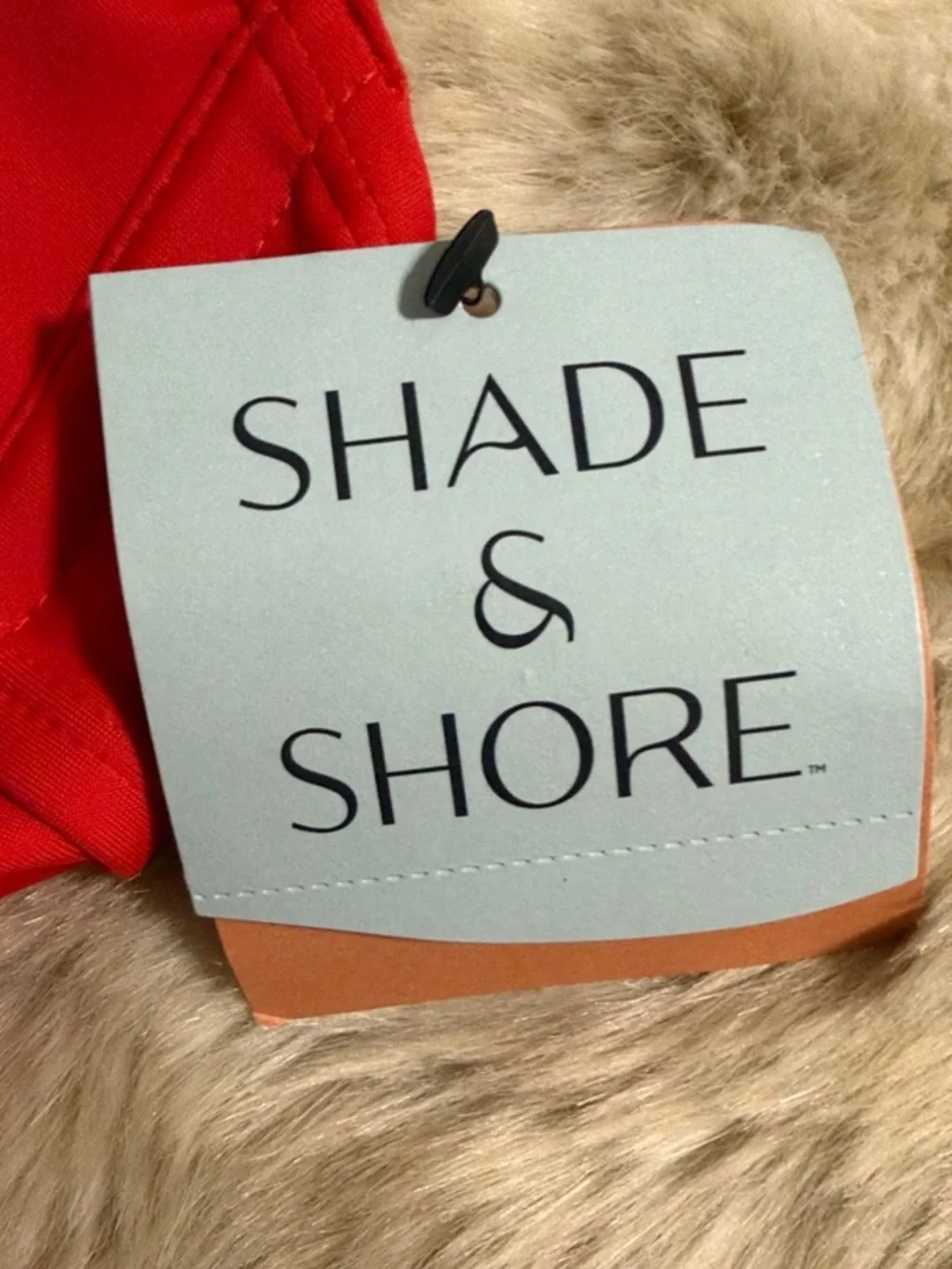 Shade & Shore Bright Red One-Piece - Picture 2 of 10